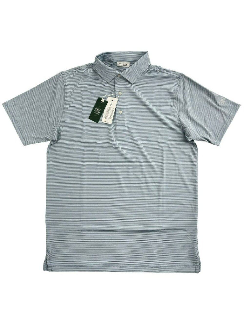 Field & Flint Footjoy FJ Striped Golf Polo Shirt Blue White Men's Size XL NWT